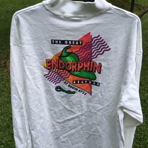 Long Sleeve Endorphin Anchor Peppers T-shirt Sz XL